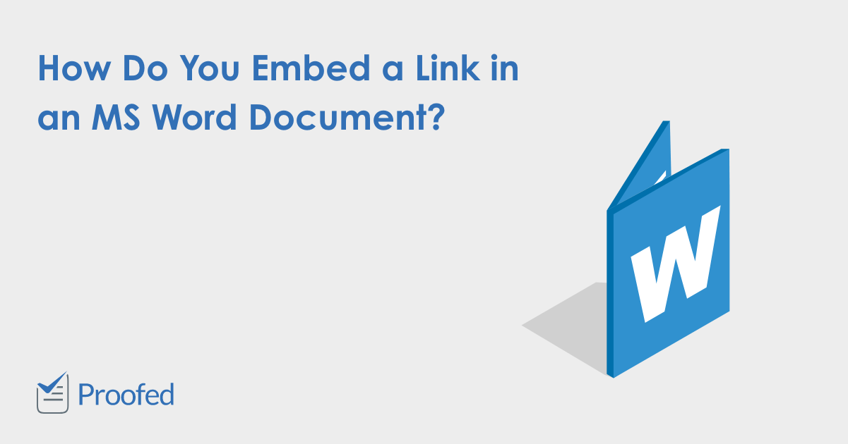 how do i create a hyperlink in word document