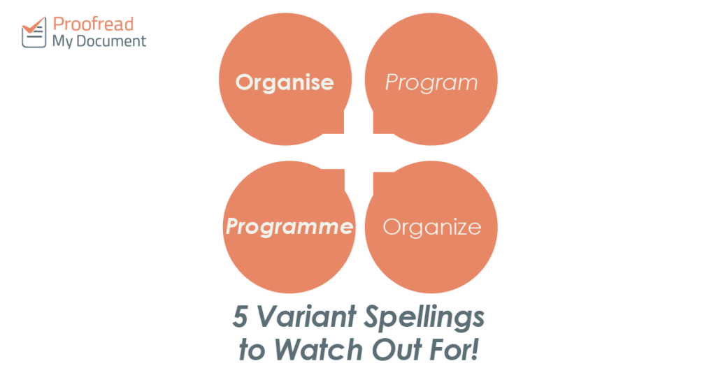 5 Variant Spellings to Watch Out For!