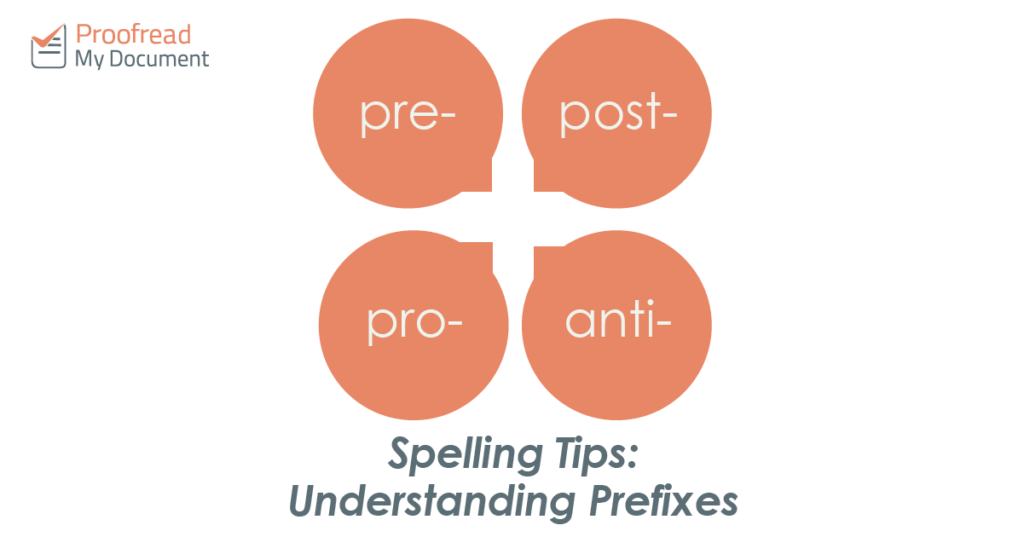 Spelling Tips - Understanding Prefixes