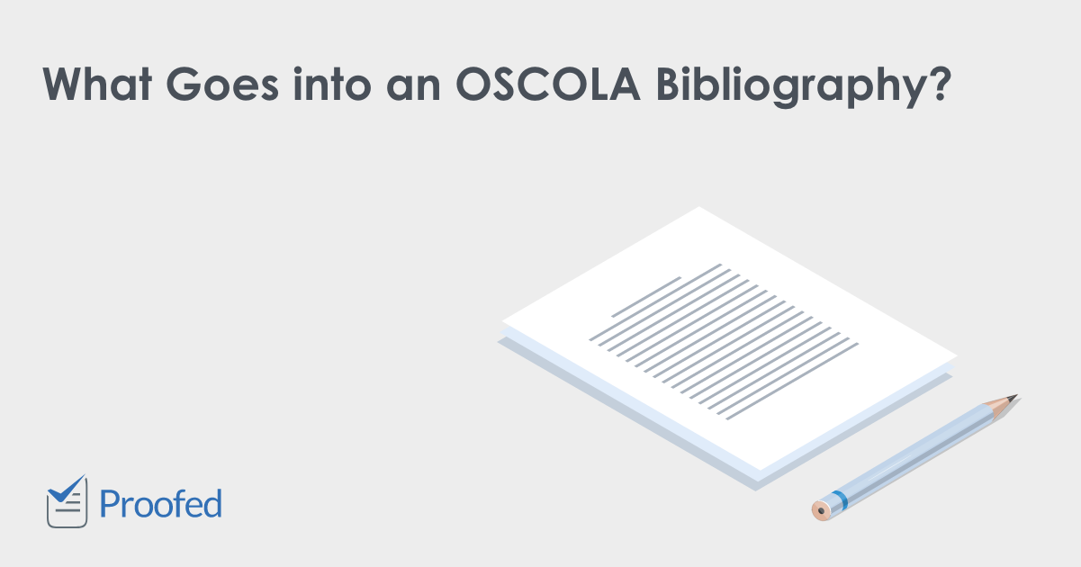 how to make bibliography oscola