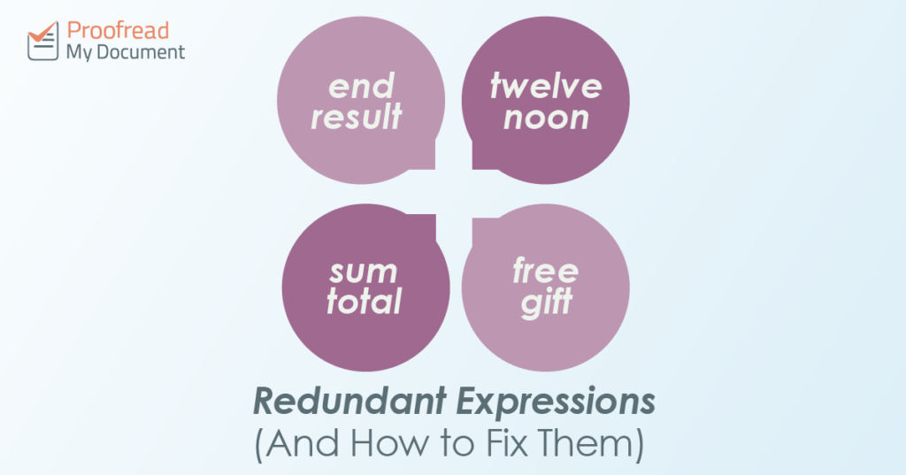 Redundant Expressions (And How to Fix Them)