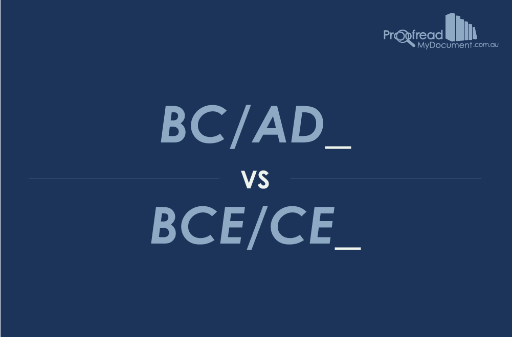 A Journey Through Time: BC/AD or BCE/CE?