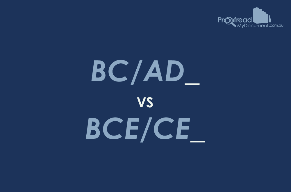 BC/AD vs BCE/CE