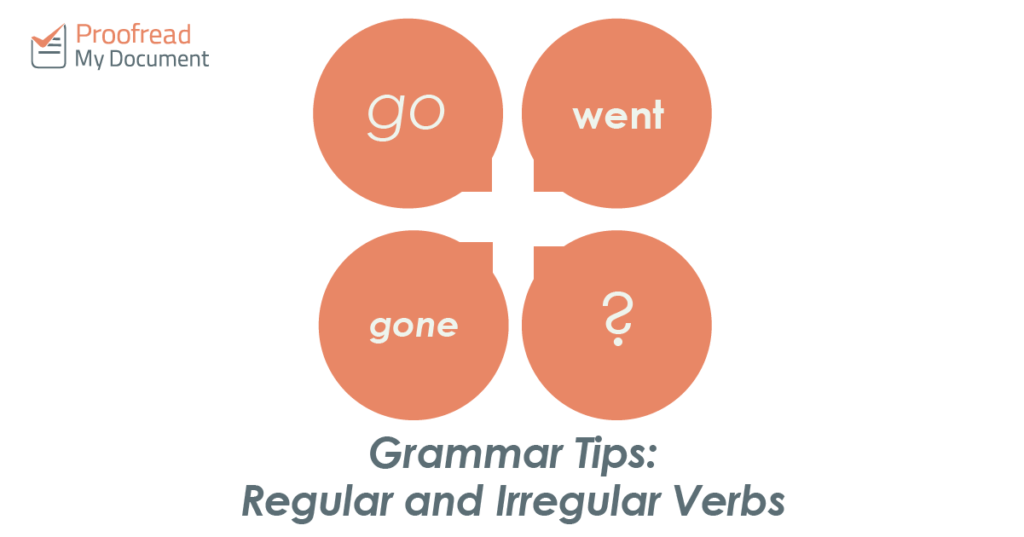 Regular and Irregular Verbs