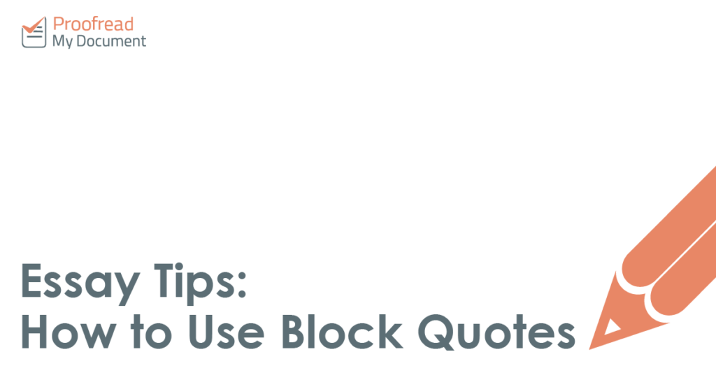 How to Use Block Quotes