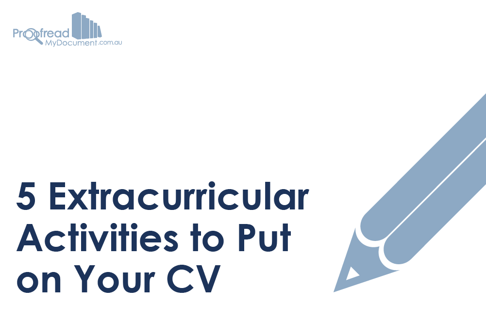 5 Extracurricular Activities to Put on Your CV