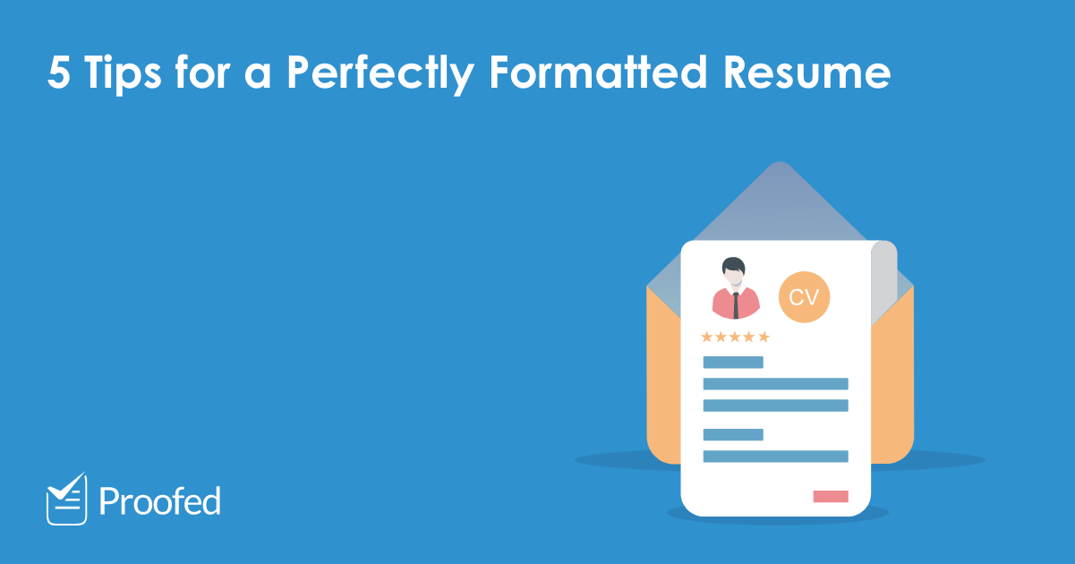 5 Tips on How to Format a Resume - 17. 5 Tips On How To Format A CV Or Resume %E2%80%93 US