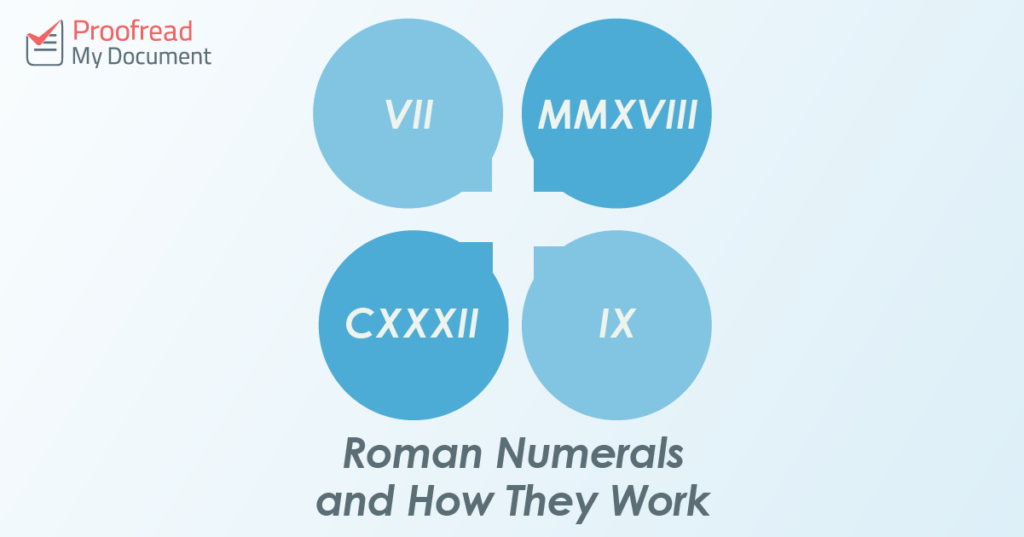 Roman Numerals and How They Work