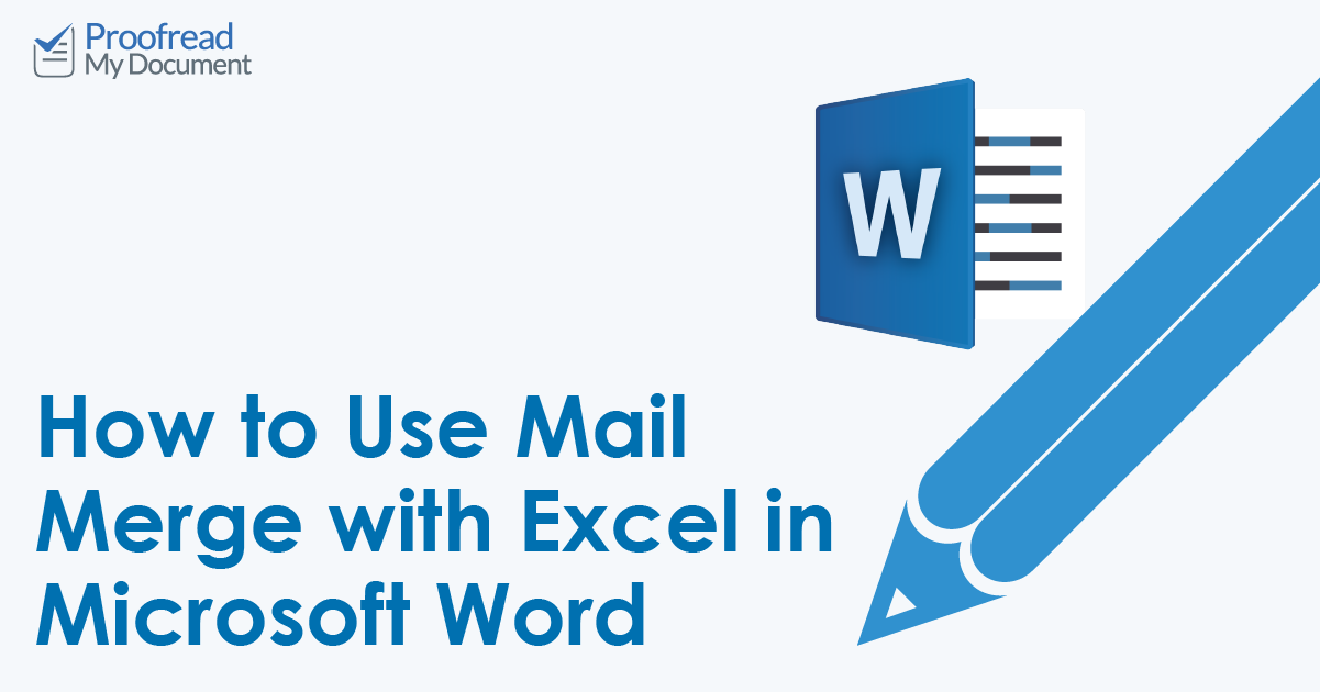 ms word mail merge from excel