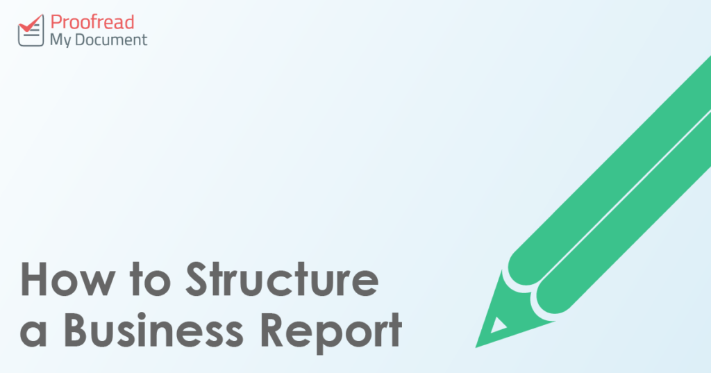 How to Structure a Business Report