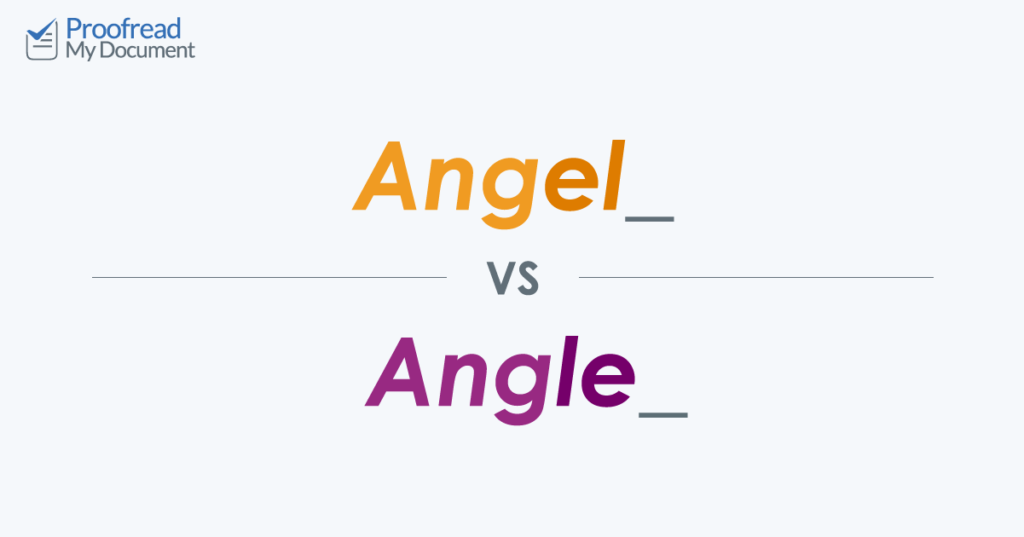 Angel or Angle?