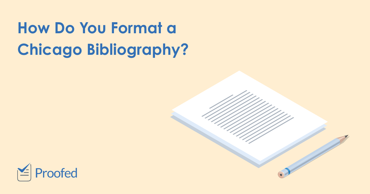 How to Format a Bibliography in Chicago Referencing