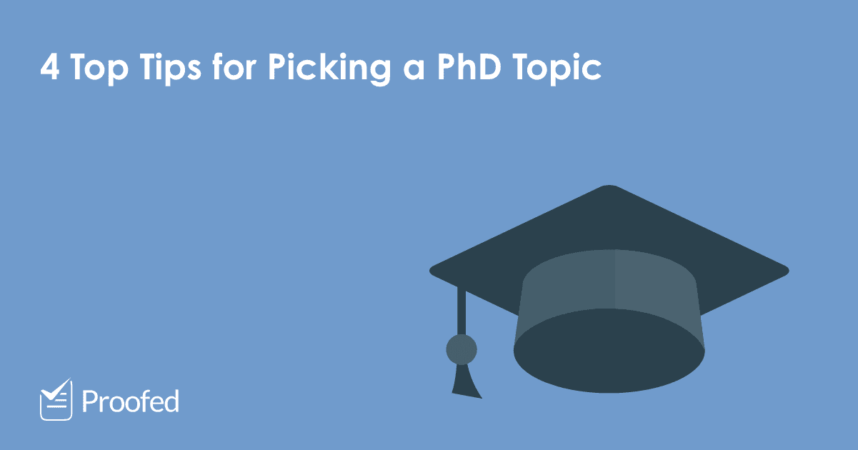 picking a phd topic