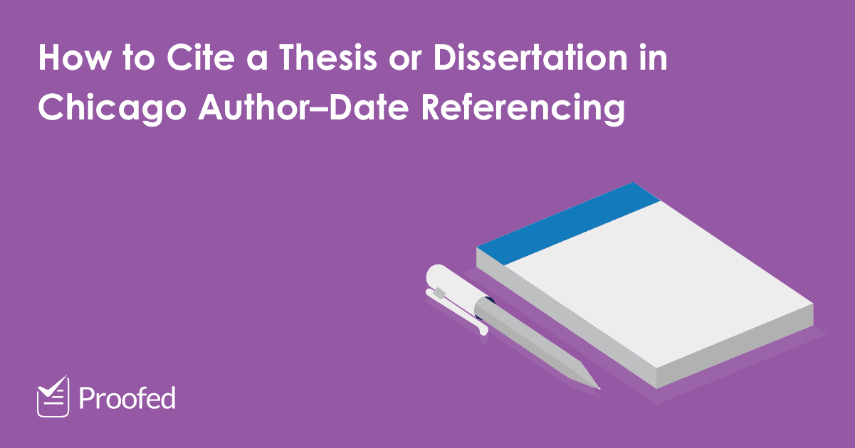 how to cite a dissertation in chicago