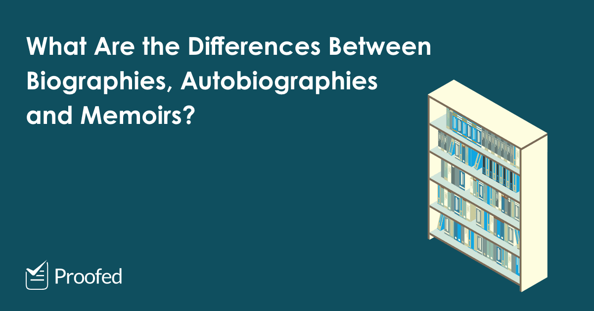 Author Tips: Biographies, Autobiographies and Memoirs