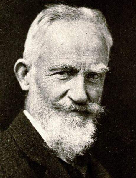 George Bernard Shaw: A man who values his beard more than money.