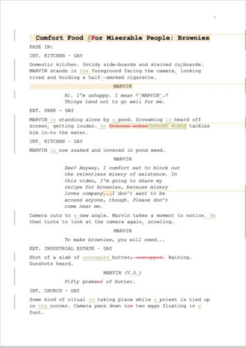 Script Proofreading Example (After Editing)