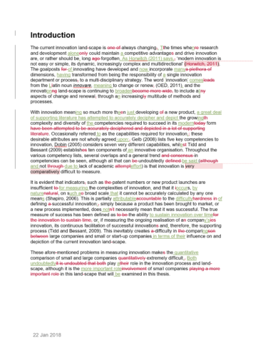 Thesis Proofreading Example (After Editing)