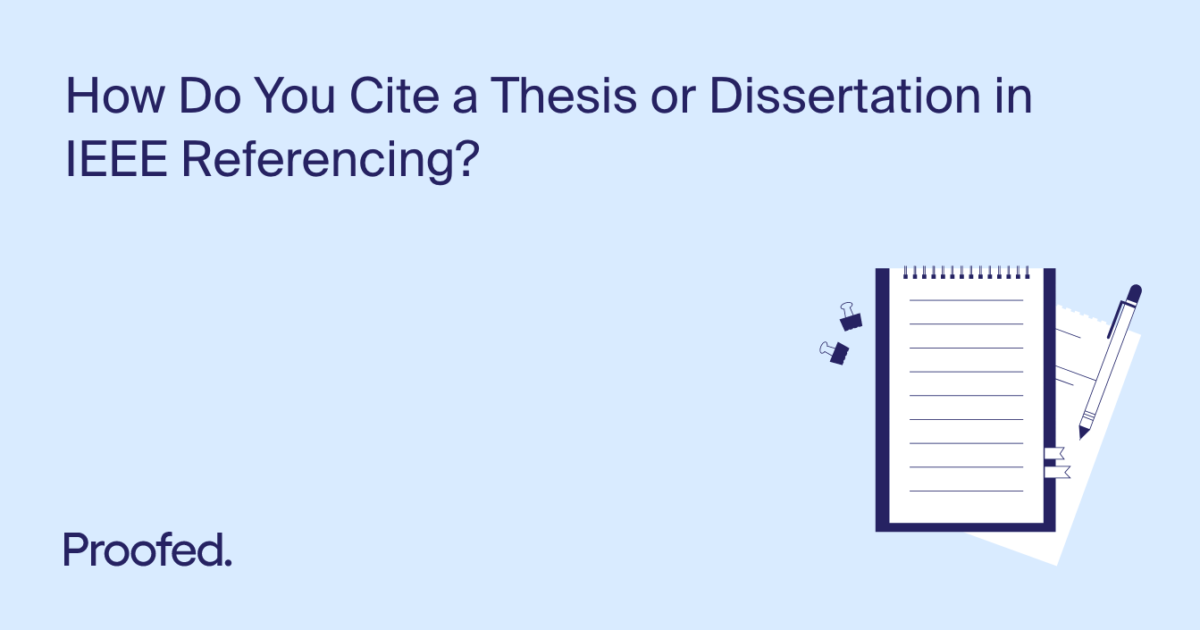 how to cite thesis ieee