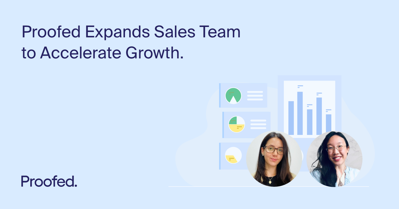 Proofed Expands Sales Team to Accelerate Growth