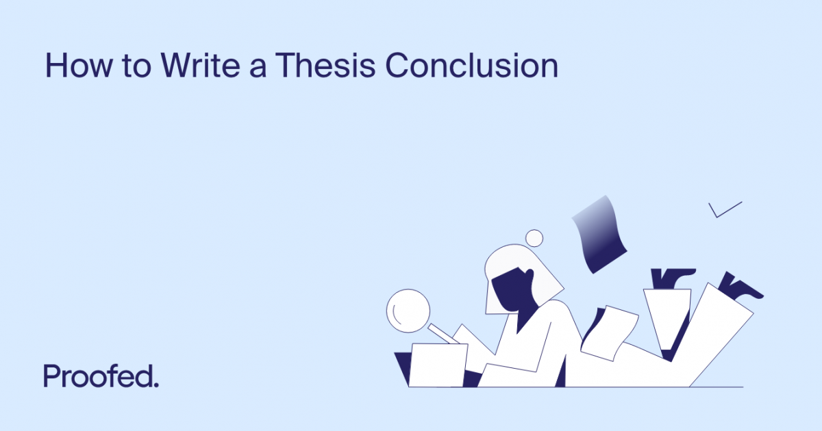where to put thesis in conclusion