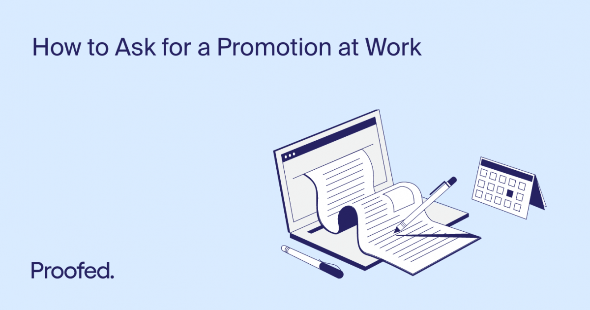 How to Ask for a Promotion at Work by Email Writing Tips