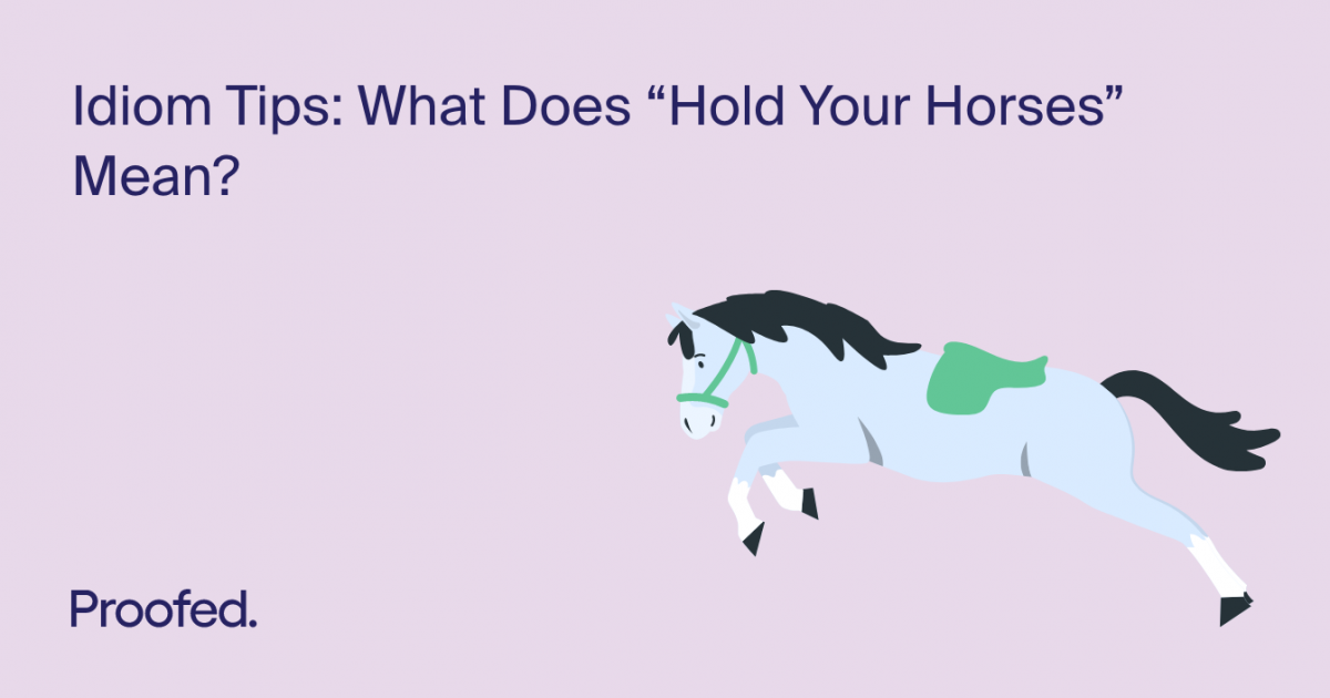 idiom-hold-your-horses-english-course-malta