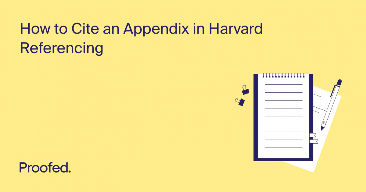 How To Cite An Appendix In Harvard Referencing | Proofed's Writing Tips