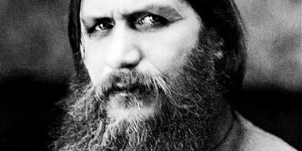 Rasputin's piercing eyes (photo cited in example above).